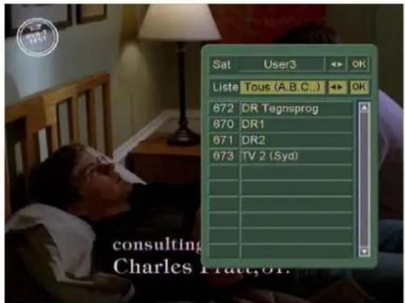 Lenson LD 4004 - Liste programmes TV - 2