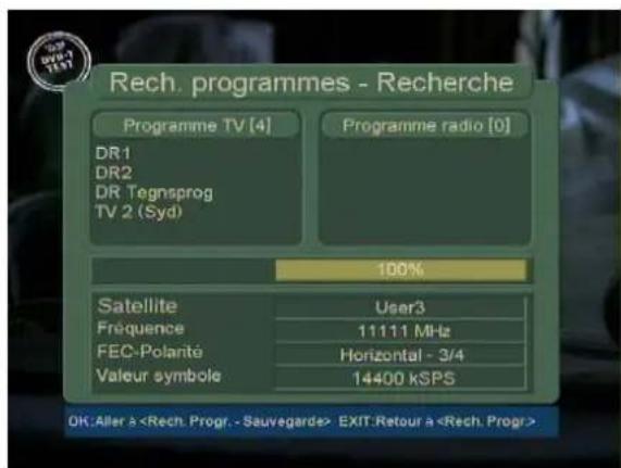 Lenson LD 4004 - Recherche programmes - 2