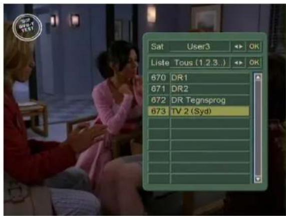 Lenson LD 4004 - Liste programmes TV - 1