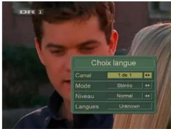 Lenson LD 4004 - Choix langue - 1