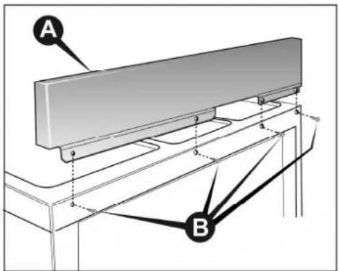 Steel Cucine Adagio - Montage des Spritzschutzes (erhältlich nur bei einigen Modellen) - 1