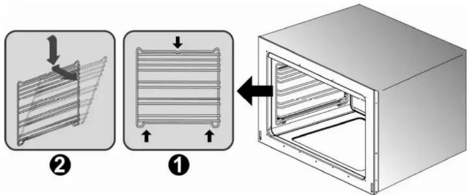 Steel Cucine Adagio - Ausbau der seitlichen Rosthalterungen - 1