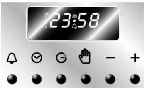 Steel Cucine Adagio - VERWENDUNG UND PROGRAMMIERUNG DER DIGITALUHR DER ÖFEN - 1