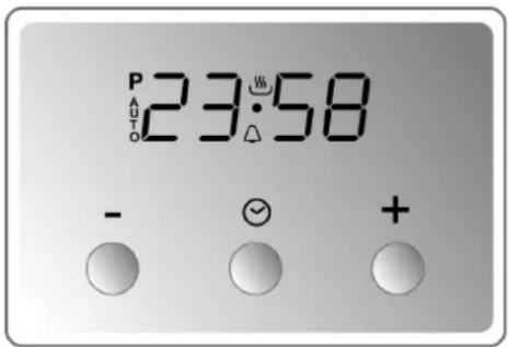 Steel Cucine Adagio - VERWENDUNG UND PROGRAMMIERUNG DER DIGITALUHR DER “TOUCHSCREEN” ÖFEN - 1
