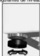 Wellington WT807TRS - REGLAGE DES PIEDS - 3