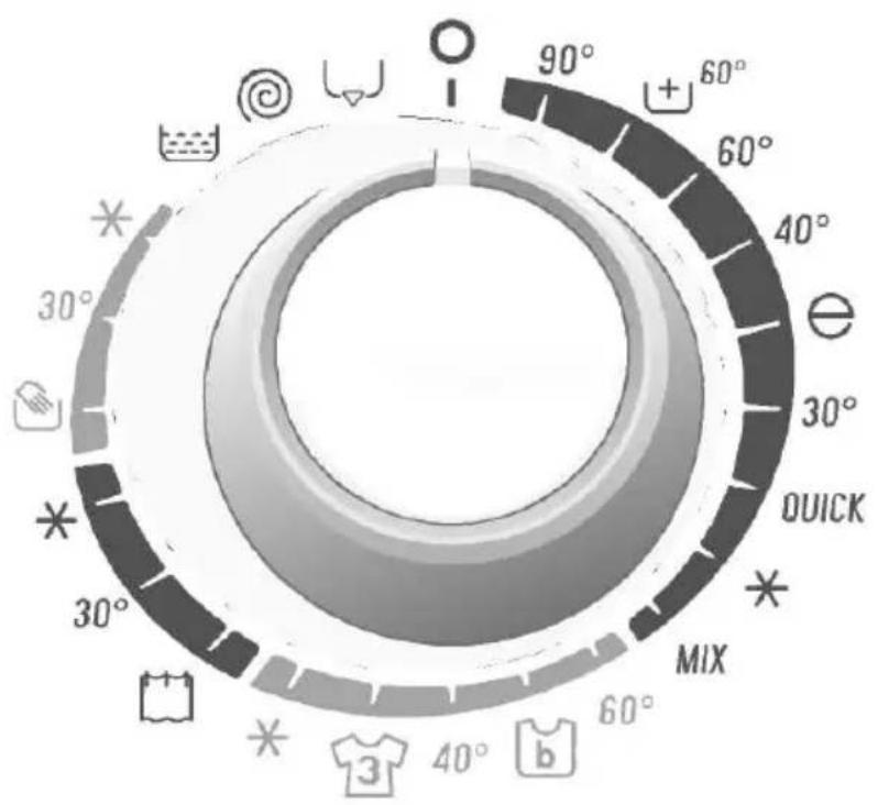 Wellington WT606TRS - MANETTE SELECTEUR DE PROGRAMME - 1