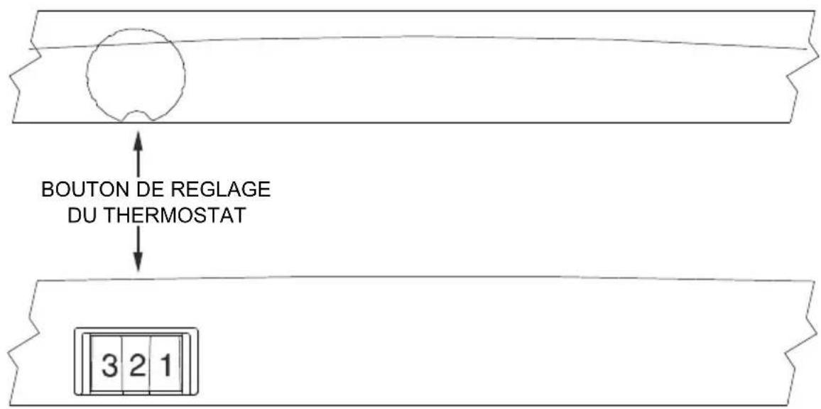 Wellington WRFK186 - Réglage du thermostat - 1