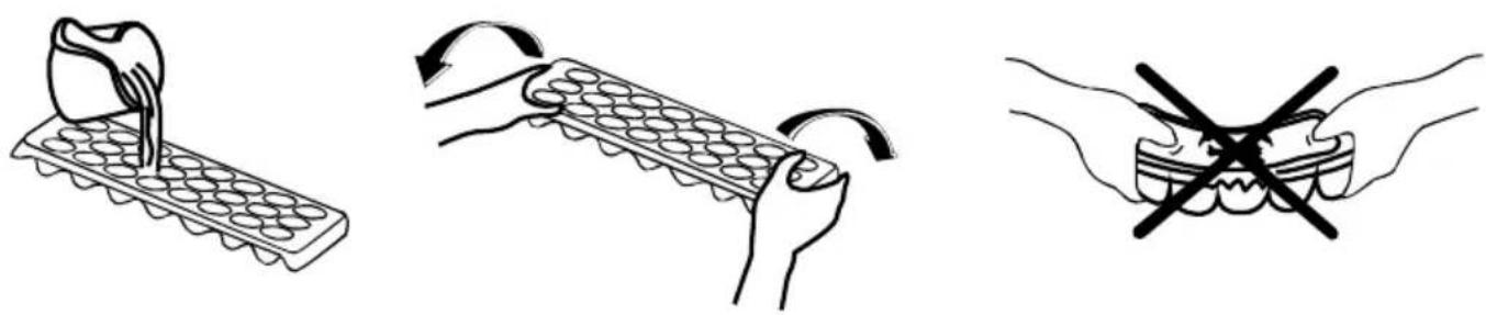 Wellington WRFK186 - le bac à glaçons - 1