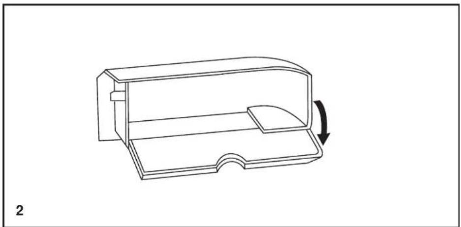 Silver 1008 - F Mise en place de la tablette de travail - 1
