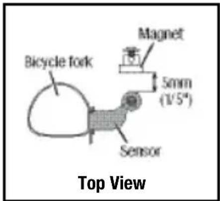 Bell SpinFit - INSTALLATION - MAGNET AND SENSOR - 3