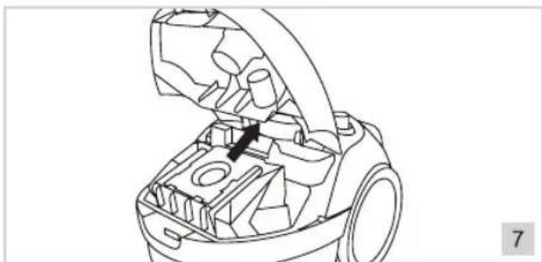BESTRON ABG150BB - NETTOYAGE ET ENTRETIEN - Remplacer le sac à poussière - 2
