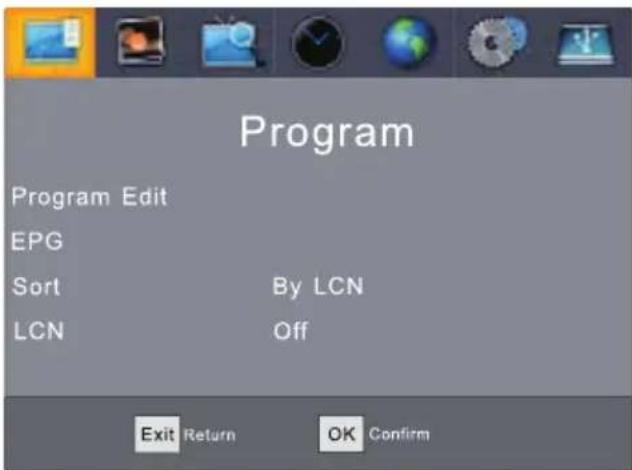 Sunstech DTB4660HDBK - Program Manage Settings - 1