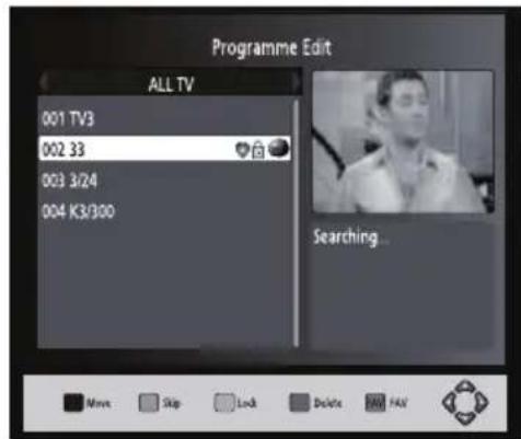 Sunstech DTB4660HDBK - Définir vos chaînes favorites - 1