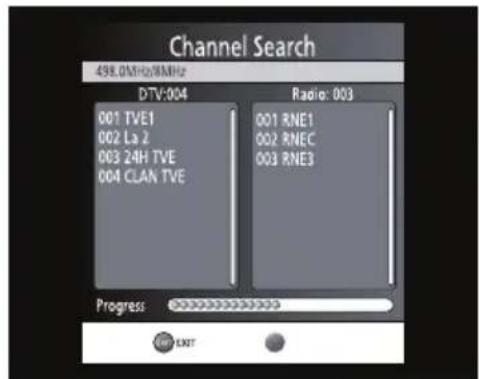 Sunstech DTB4660HDBK - Pesquisa automática - 1