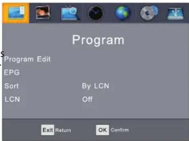 Sunstech DTB4660HDBK - Gestions des chaînes - 1