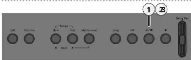 ROLAND FP60 - DemarrerVoteenregistrementetlesauvegarden - 1