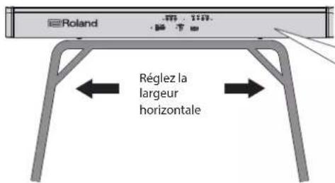 ROLAND FP60 - Installation du FP-60 sur un support - 5