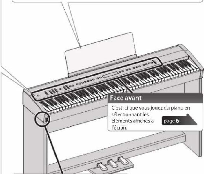 ROLAND FP60 - Bouton [b] - 3