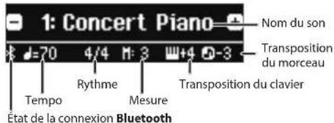 ROLAND FP60 - Écran - 1