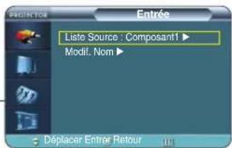 SAMSUNG SPH800BE - Configuration de la source d'entrée externe - 8
