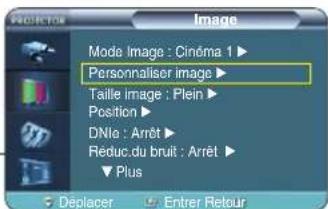SAMSUNG SPH800BE - Enregistrement des paramètres d'image personnalisés - 10