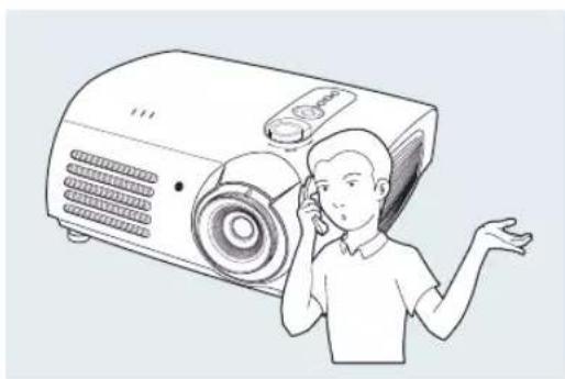 SAMSUNG SPH800BE - Nettoyage de l'intérieur du projecteur - 1