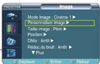 SAMSUNG SPH800BE - Sélection et réglage de la température de couleur - 10