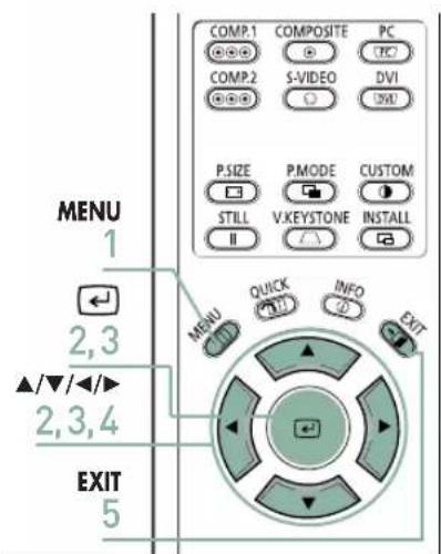 SAMSUNG SPH800BE - Réglage de la Position menu - 1