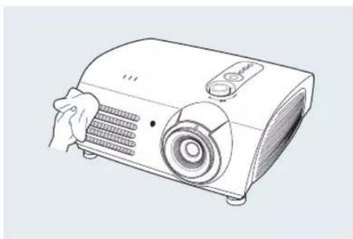 SAMSUNG SPH800BE - Nettoyage du projecteur et de la lentille - 1