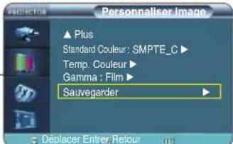 SAMSUNG SPH800BE - Enregistrement des paramètres d'image personnalisés - 11