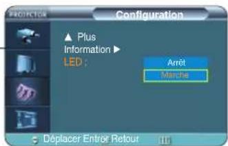 SAMSUNG SPH800BE - Réglage de la LED - 8