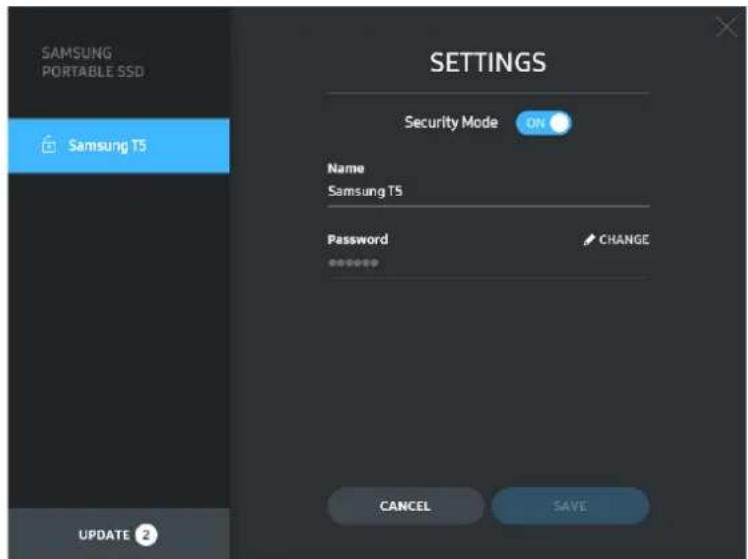 SAMSUNG MUPA250B - SETTINGS (PARAMETRES) - 1