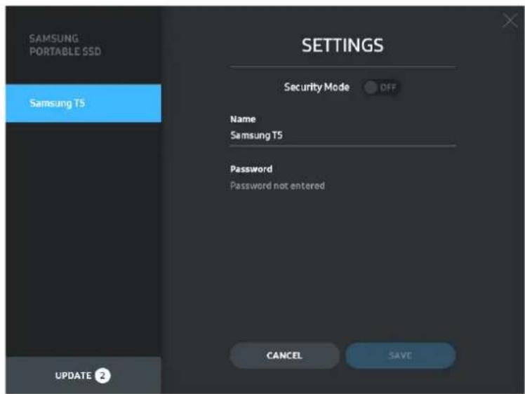 SAMSUNG MUPA250B - SETTINGS (PARAMETRES) - 3