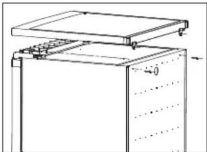 HISENSE FV105D4AW2 - Het omkeren van de deur - 1