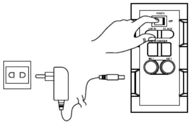 DENVER TSP303 - TILSLUTNING TIL LYSNETTET - 2