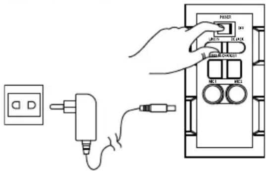 DENVER TSP303 - VOEDINGSAANSLUITING - 1
