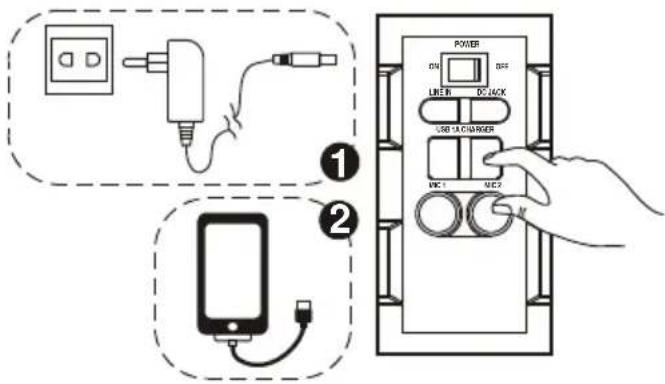 DENVER TSP303 - SMART PHONES/TABLETS RECHARGING - 1