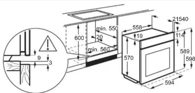 FAURE FZA27901BU - ENCASTREMENT - 1