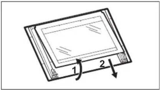 FAURE FZA27901BU - COMMENT DÉMONTER ET INSTALLER : COUVERCLE - 7