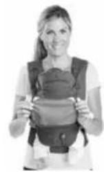 Infantino Flip Advanced - Utilisation de la bavette Wonder Cover: Position face à vous - 1