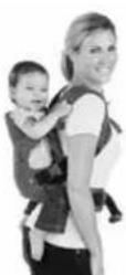 Infantino Flip Advanced - Enlever le Bébé du Porte-bébé: Position Sac à Dos - Sans Aide - 2