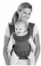 Infantino Flip Advanced - Arrière de la Partie Principale du Porte-bébe : - 3