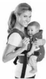 Infantino Flip Advanced - Utilisation du Porte-bébe pour un Bébé Plus Vieux : Position Face vers l'extérieur avec le Siège Étroit - 4