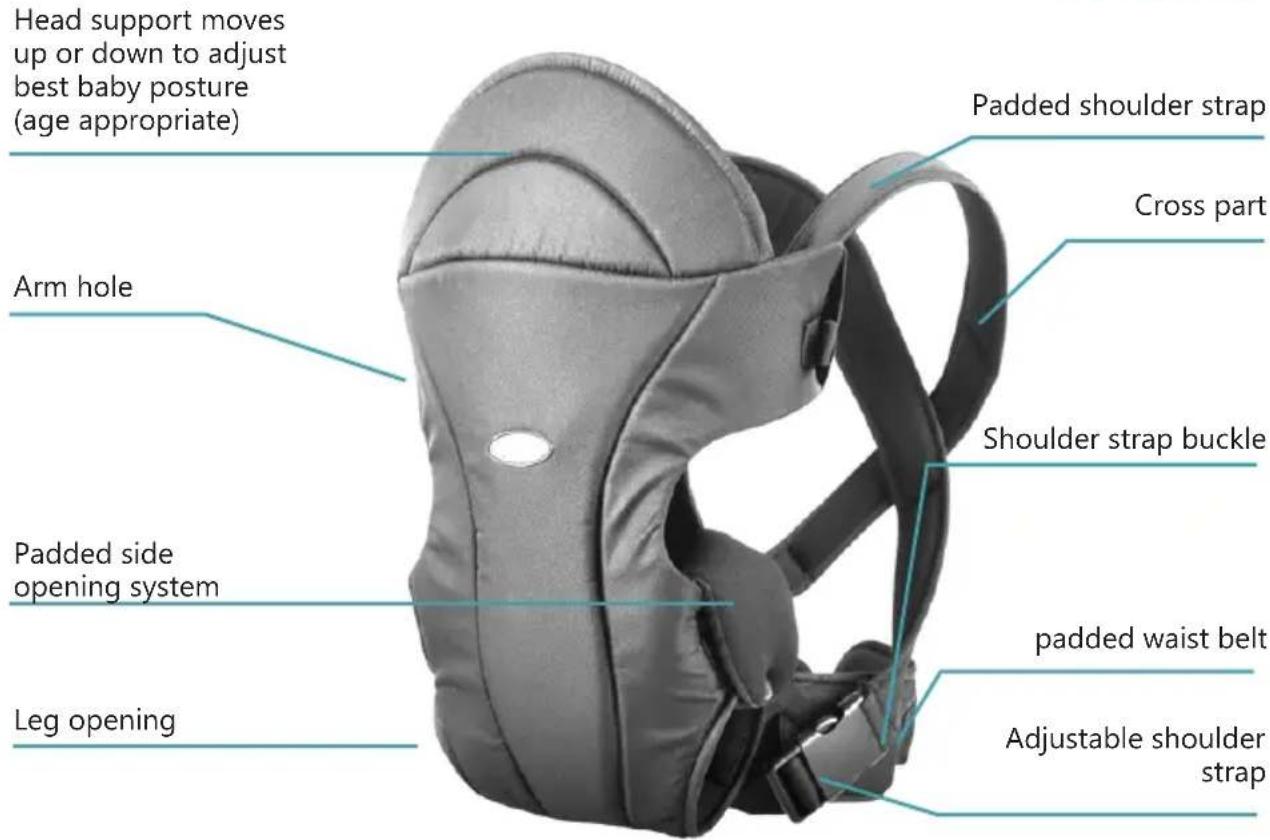 Baninni Sacco BN112 - PRODUCT WEAR WARNING - 1