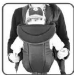 Baninni Sacco BN112 - le bébé vous tourne le dos - 1