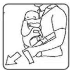 Baninni Sacco BN112 - le bébé vous tourne le dos - 6