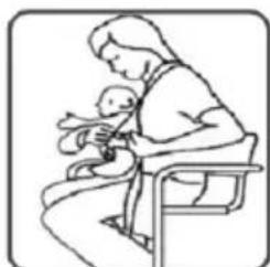 Baninni Sacco BN112 - le bébé vous tourne le dos - 4