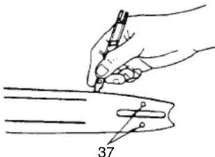 HITACHI CS 33EB - Guide-chaîne (Fig. 31) - 1