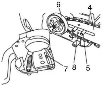 HITACHI CS 33EB - ADVERTENCIA - 3