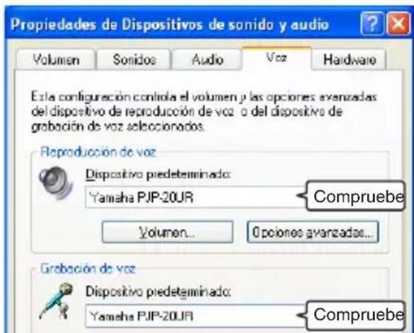 YAMAHA PJP20UR - Compruebe la configuracion. - 1
